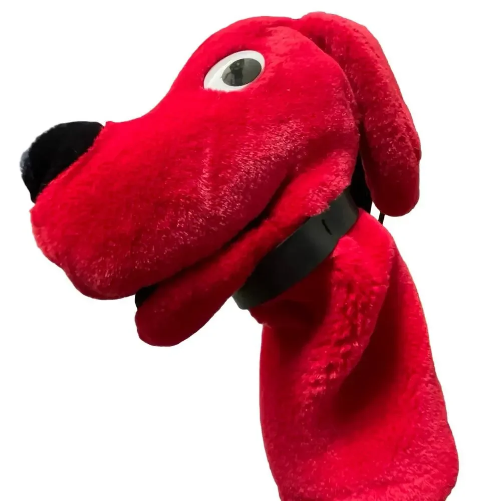 Dakin Clifford The Big Red Dog Vintage 1990 Hand Puppet Plush Scholastic 1963